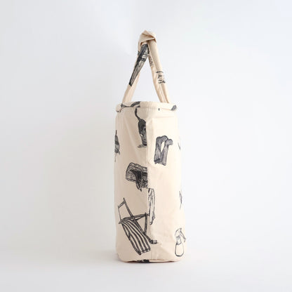 G.G.T MARCHE BAG (TALL) #Natural×Black [no.7643]