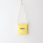 Drawstring bag POCHETTE #GINGHAM YELLOW [TMB-2137A]
