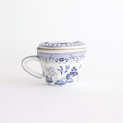 TEA CUP POUCH #Blue [no.7439]