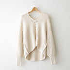Slub bubble Jumper #Ecru [Oni064]
