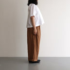 Thouin Cotton Shirt #White [A232251TS709]