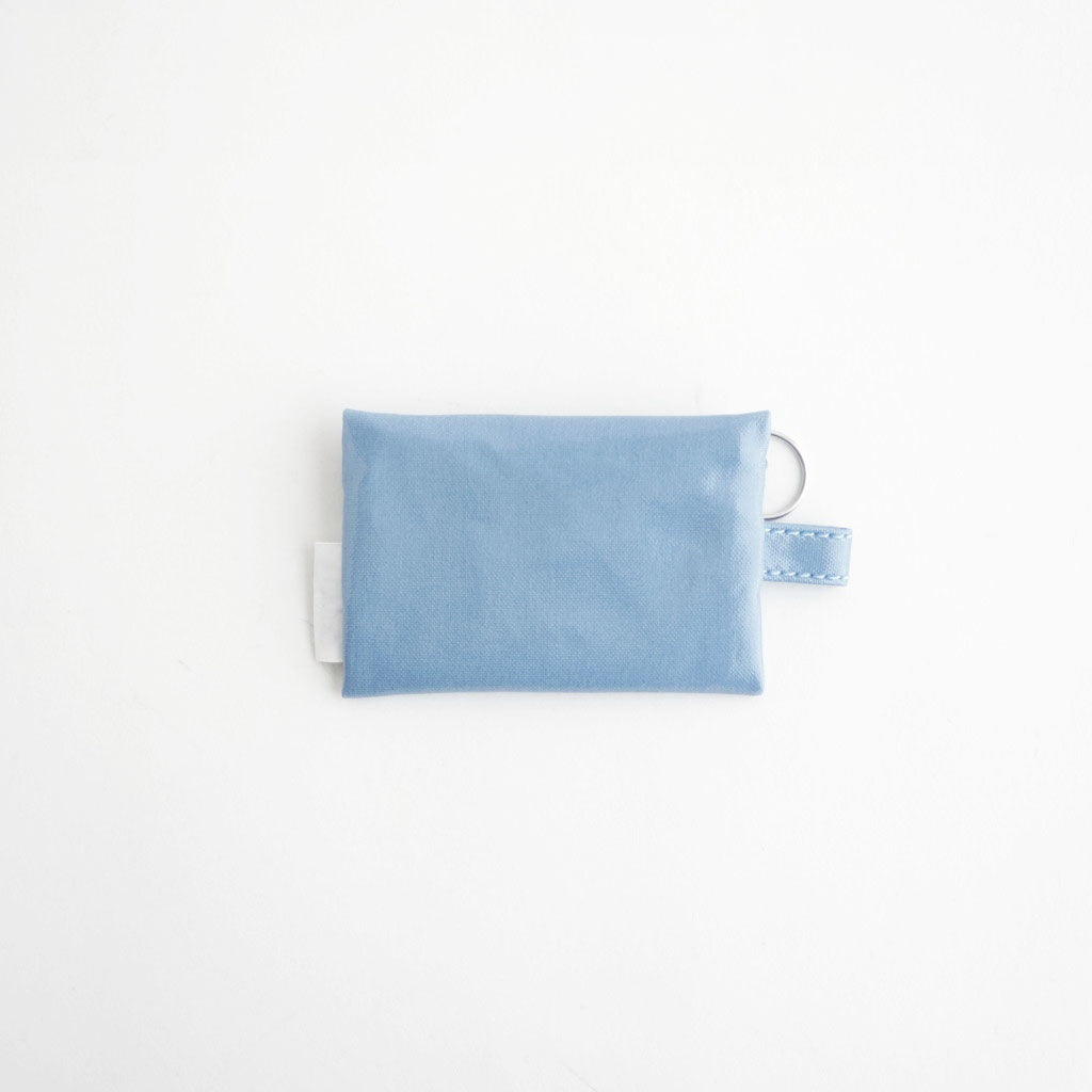 FLAT POUCH MINI #CELESTE-BLUE [TMB-2352A]
