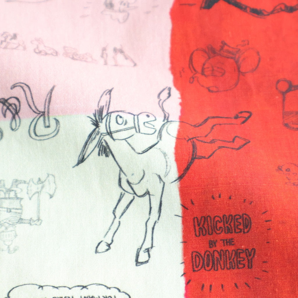 MOSAIC GRAFFITI RELAXED GUM PANTS #Multi [no.7962]