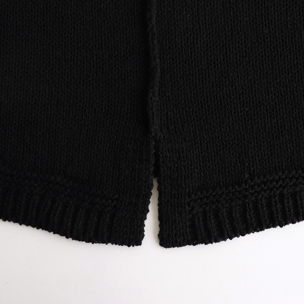 Damm Cotton Silk Half Sleeve #Black [A232251TK762]