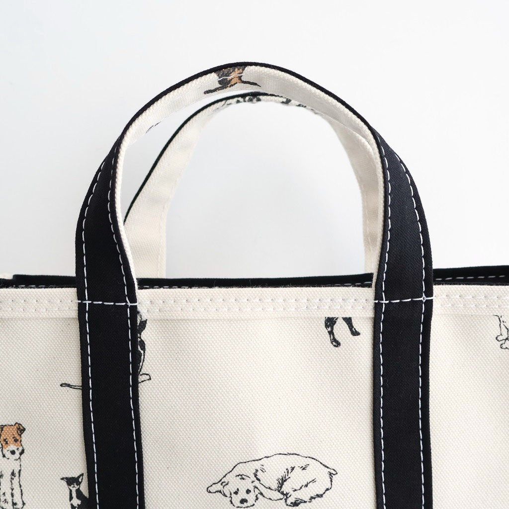 TOTE BAG MINI #DOG-1/BLACK [TMB-2225N]