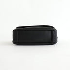 plain shoulder bag #black