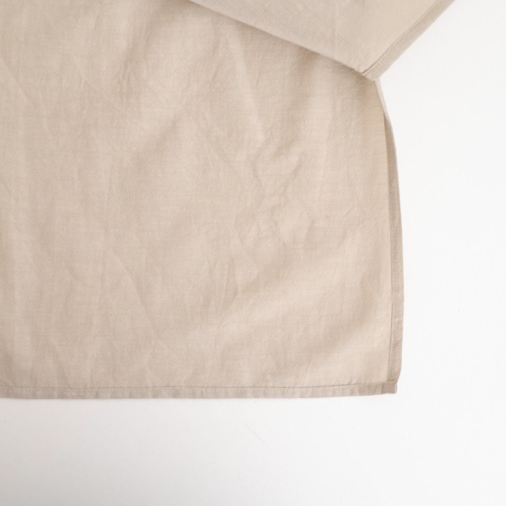 コットンキュプラリネン ガウンOP #019 グレージュ [TS260OP069]