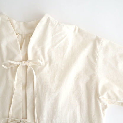 拡がる詩 Back open shirt #ecru [TLF-126-sh006-wcs]