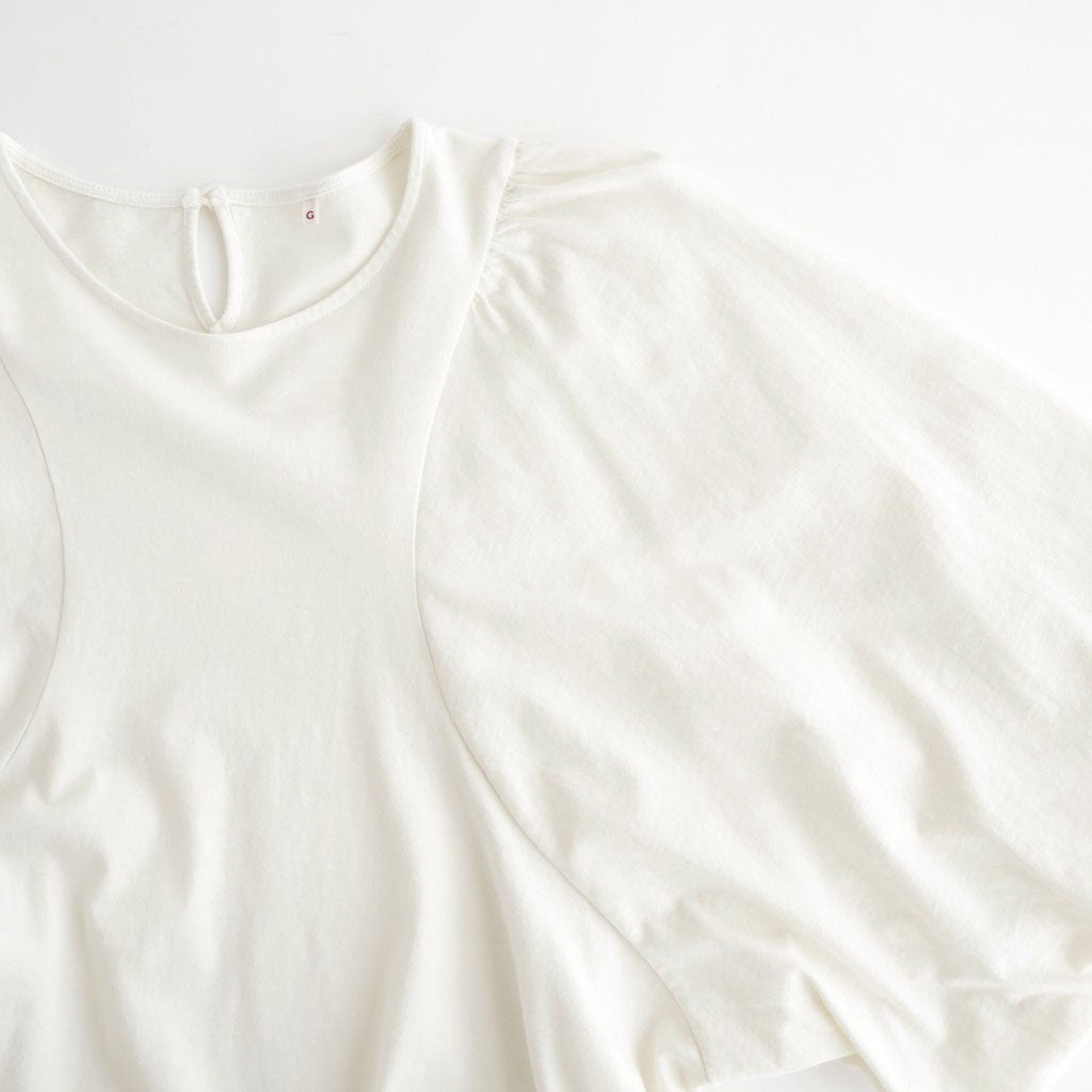 芽：パフスリーブプルオーバー #antique white [13262-04107]
