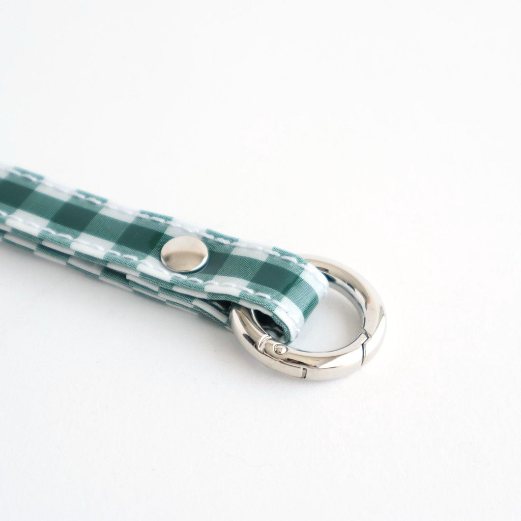 TASUKI STRAP LONG #GINGHAM GREEN [TMB-2353A]