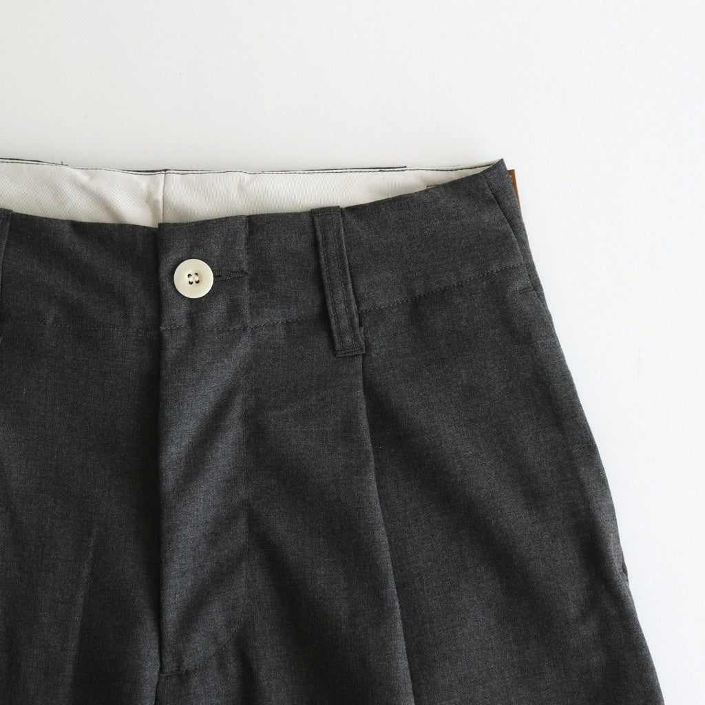 HW wide trousers #Grey [242505]