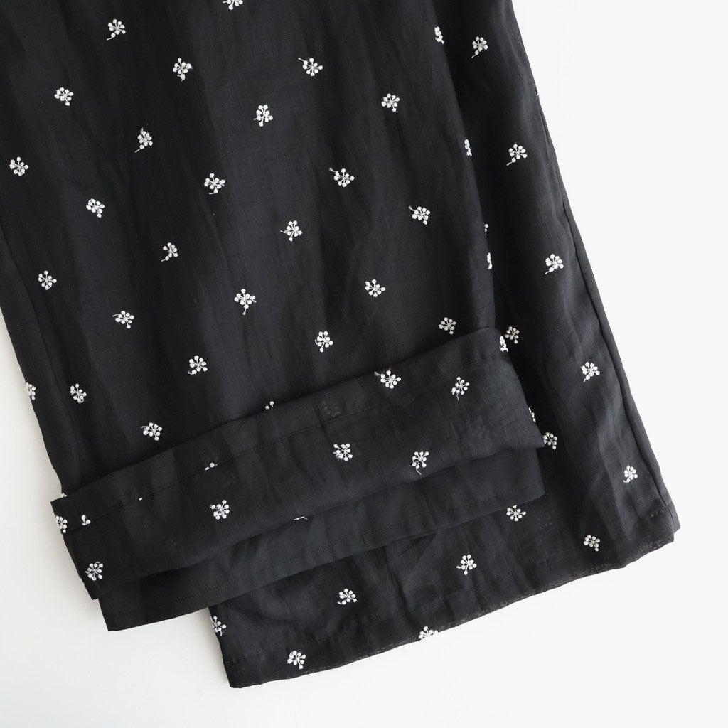 wide pants #ototsubu BK [KJ507SS55]