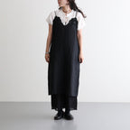 80s COTTON VOILE LACEUNDER PANTS #9900 BLACK [NSL26094]