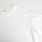 アメリカンコットン天竺 ボリュームスリーブPO #010 シロ [US260CT013]