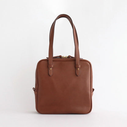 square hand bag #antique brown