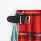 【 O'NEIL OF DUBLIN × UNFIL 】worsted wool asymmetry kilt skirt #mulch A [WVFL-UW134]