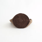 STRIPE SISAL BAG #8981 BROWN/NATURAL [ANSL2501]