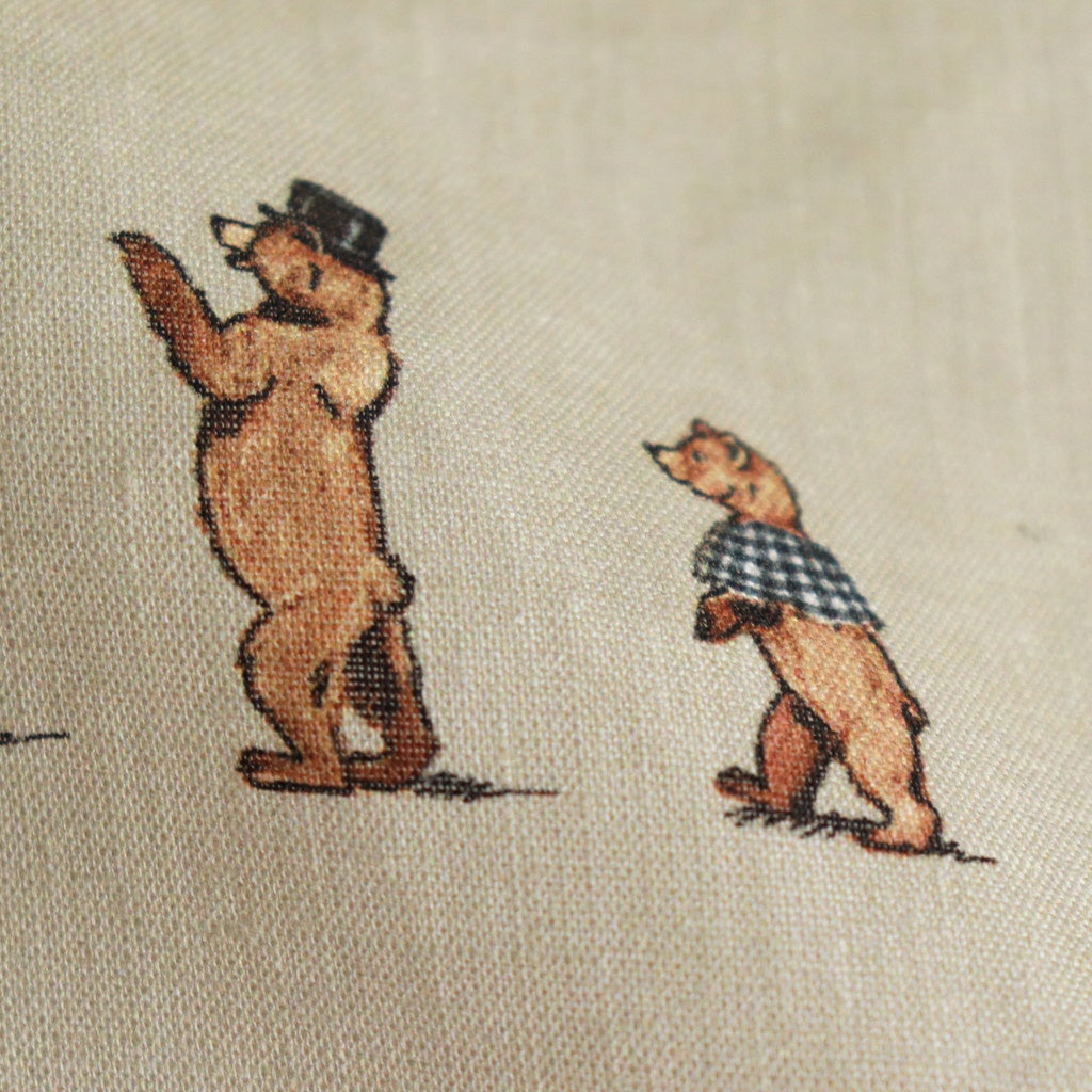 BROWN BEARS KITCHEN CLOTH #Beige [no.7228]