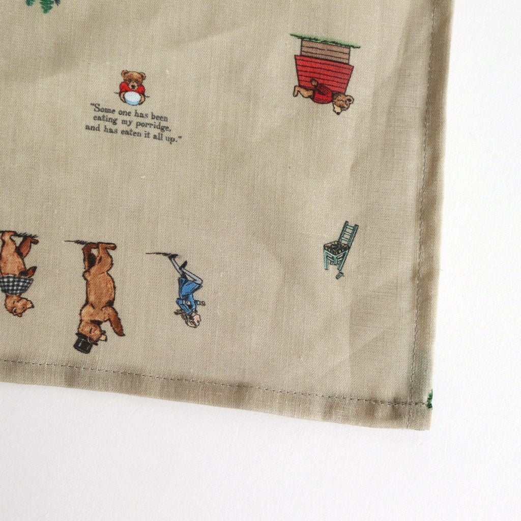 BROWN BEARS KITCHEN CLOTH #Beige [no.7228]