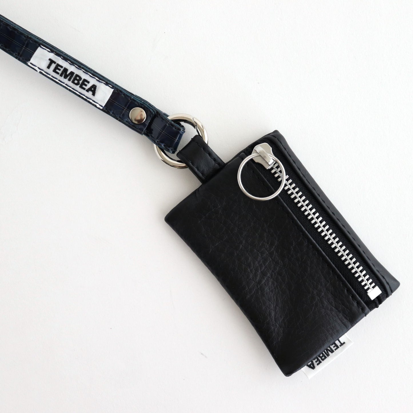 TASUKI STRAP LONG #CHECK NAVY [TMB-2353A]