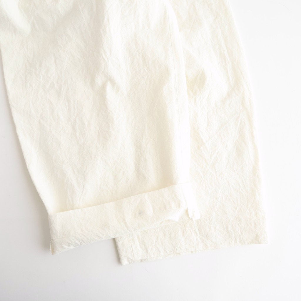 HW wide trousers #Off white [261507]