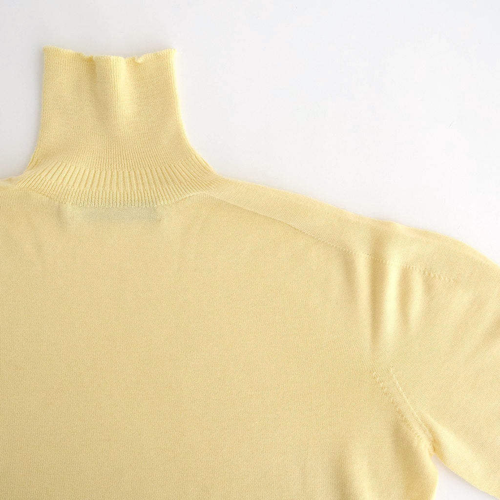 Seiyakou high-neck knit #Pale yellow [252802]