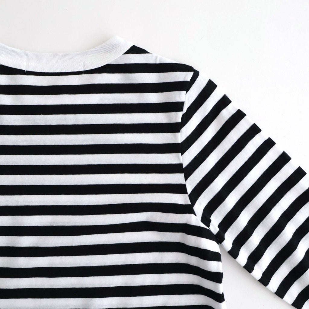 G.B. L/T SHIRT APPLE PATCH #Black Fat [no.8030]