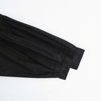 60s COTTON CAMBRIC PLAIN WITH LACE LACE FRILL COLLAR SHIRT #9900 BLACK [NSL26551]