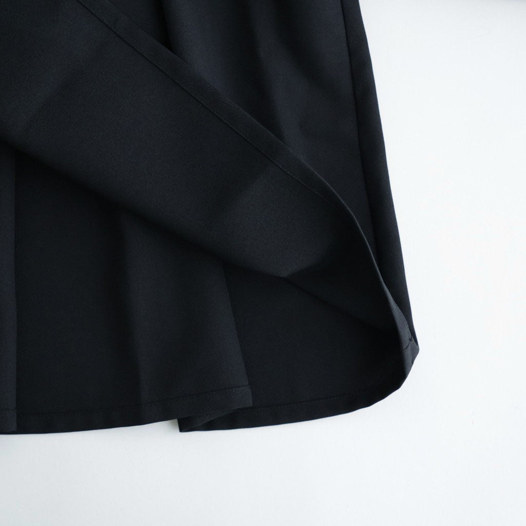 記憶の庭 Stand collar blouse #Black [26F-SH046-RP]