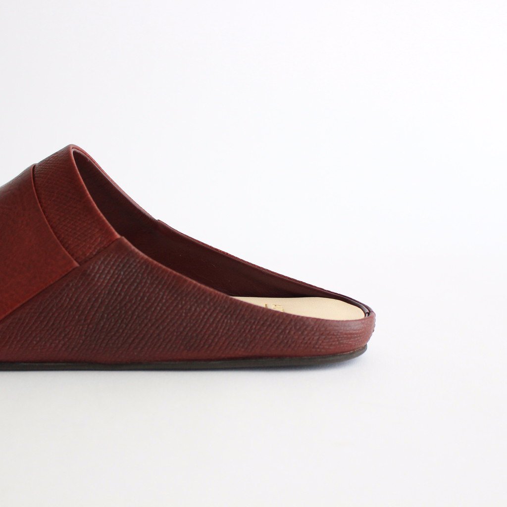 ROOM SHOES Ⅲ NAPPA #WINE [AU-01-11-3]