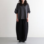 Chambon Cotton Pants #BK [A232261PP861]