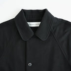 影の涙 Balmacaan coat #Black [26F-CO071-AC]