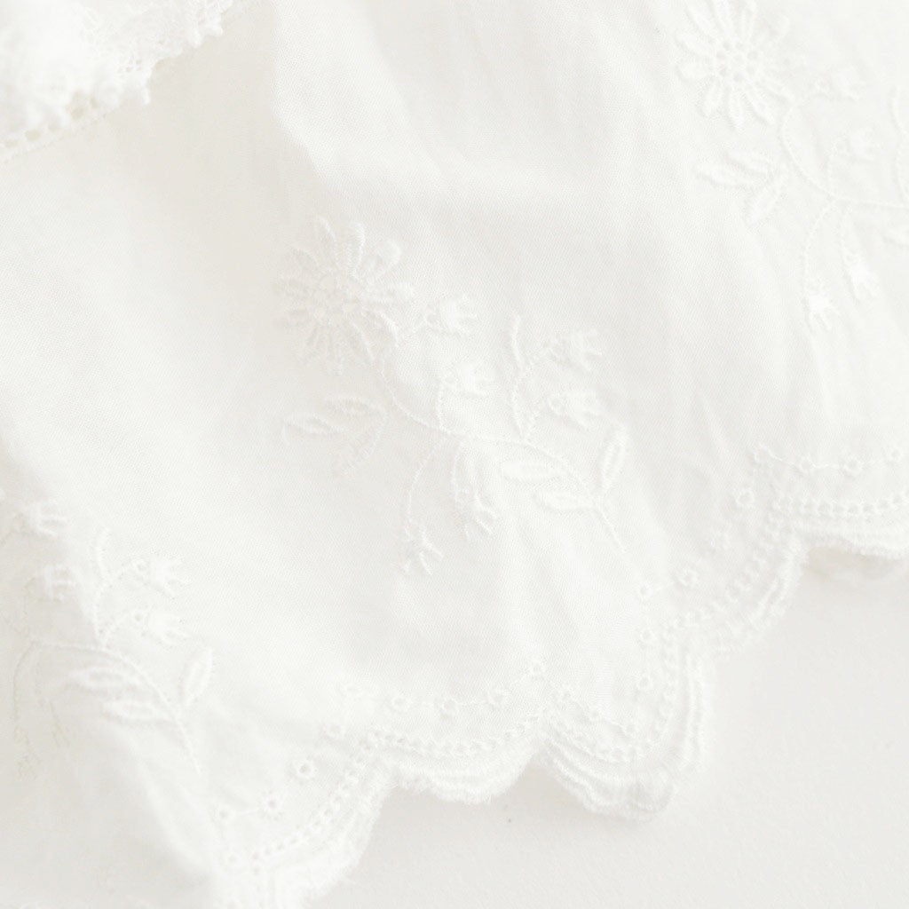 波紋の仕事：Gathered lace skirt #off white [11261-04512]