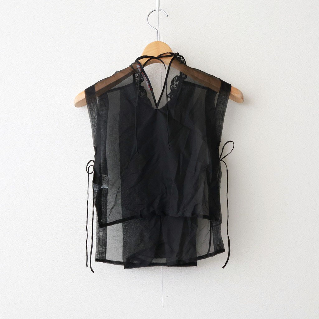 Violette Tablier #black [31-0028S]