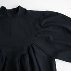 記憶の庭 Stand collar blouse #Black [26F-SH046-RP]