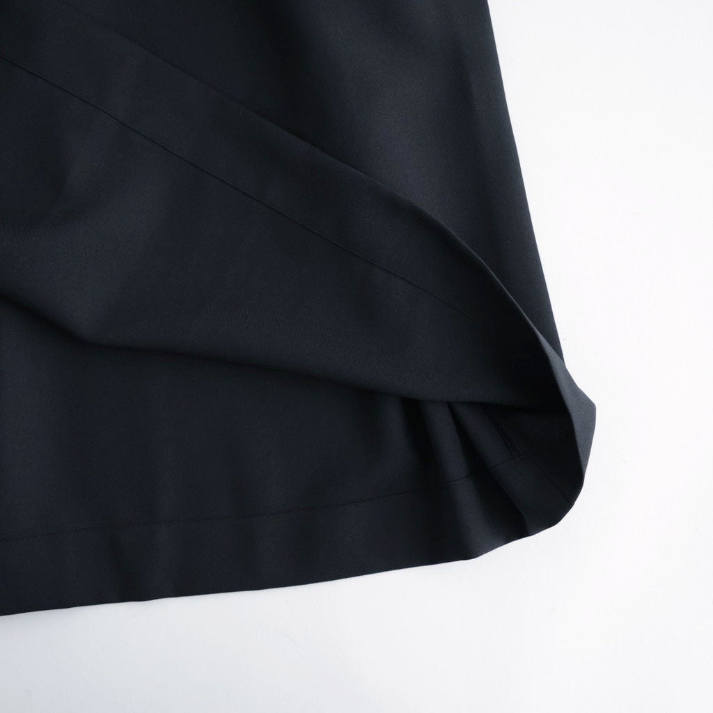 記憶の庭 Tucked skirt #Black [26F-SK042-RP]