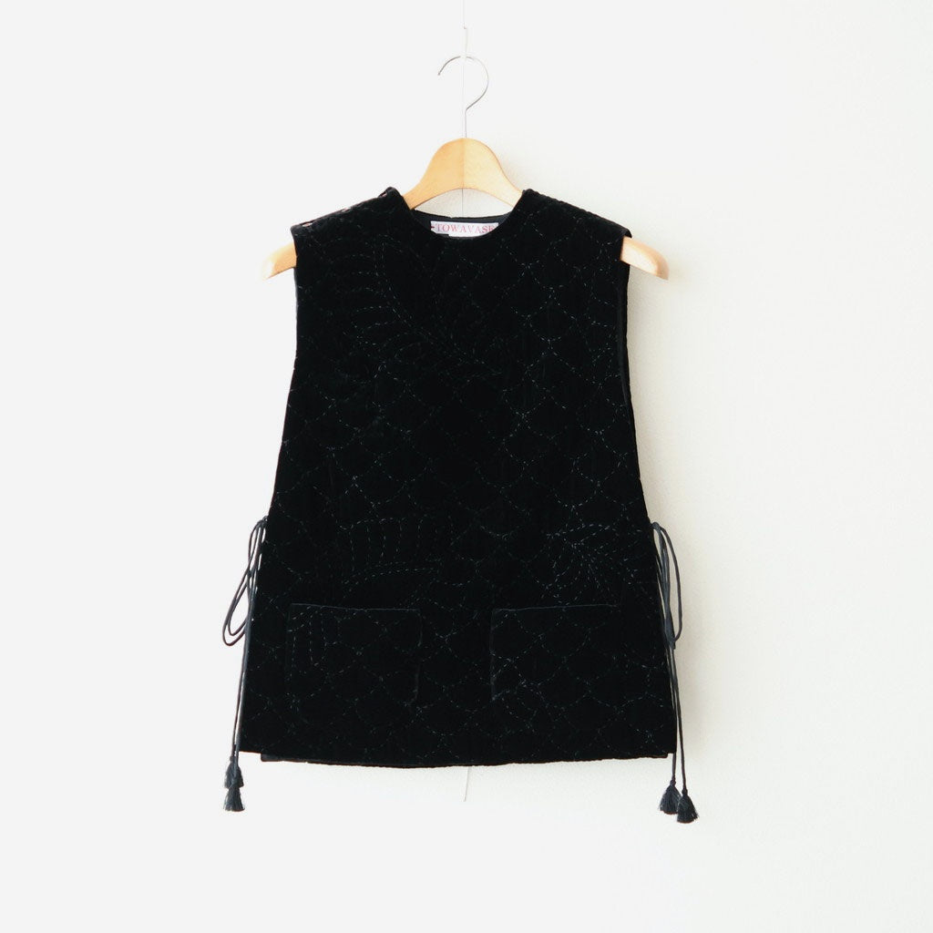 Permanent TOWAVASE pullover vest #black [32-0024A]