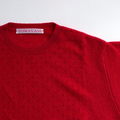 maison de montage / Chambre Pullover #red [mdm01-03]