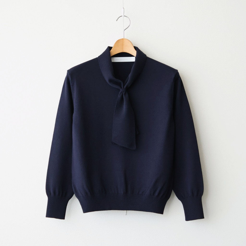 Okunensha scarf Knit #Navy [262805]