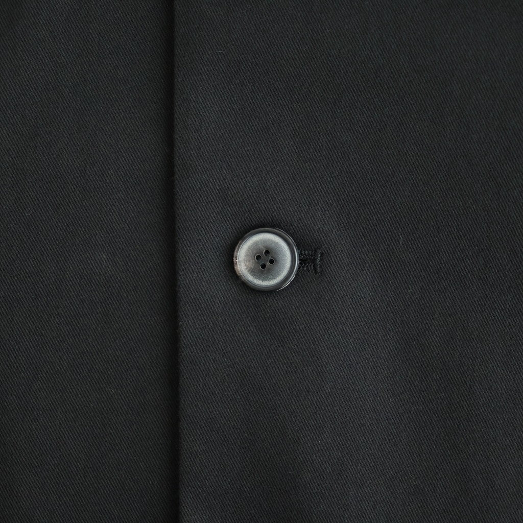 影の涙 Balmacaan coat #Black [26F-CO071-AC]