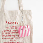 BEACH BAG KEY CHAIN #Pink [no.8180]