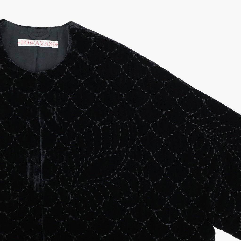 Permanent TOWAVASE robe #black [30-0022A]