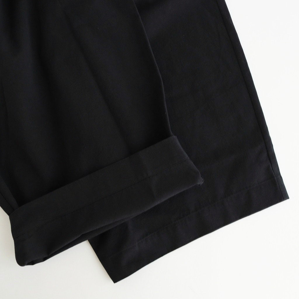 Perriere Cotton Pants #BK [A232252PP796]