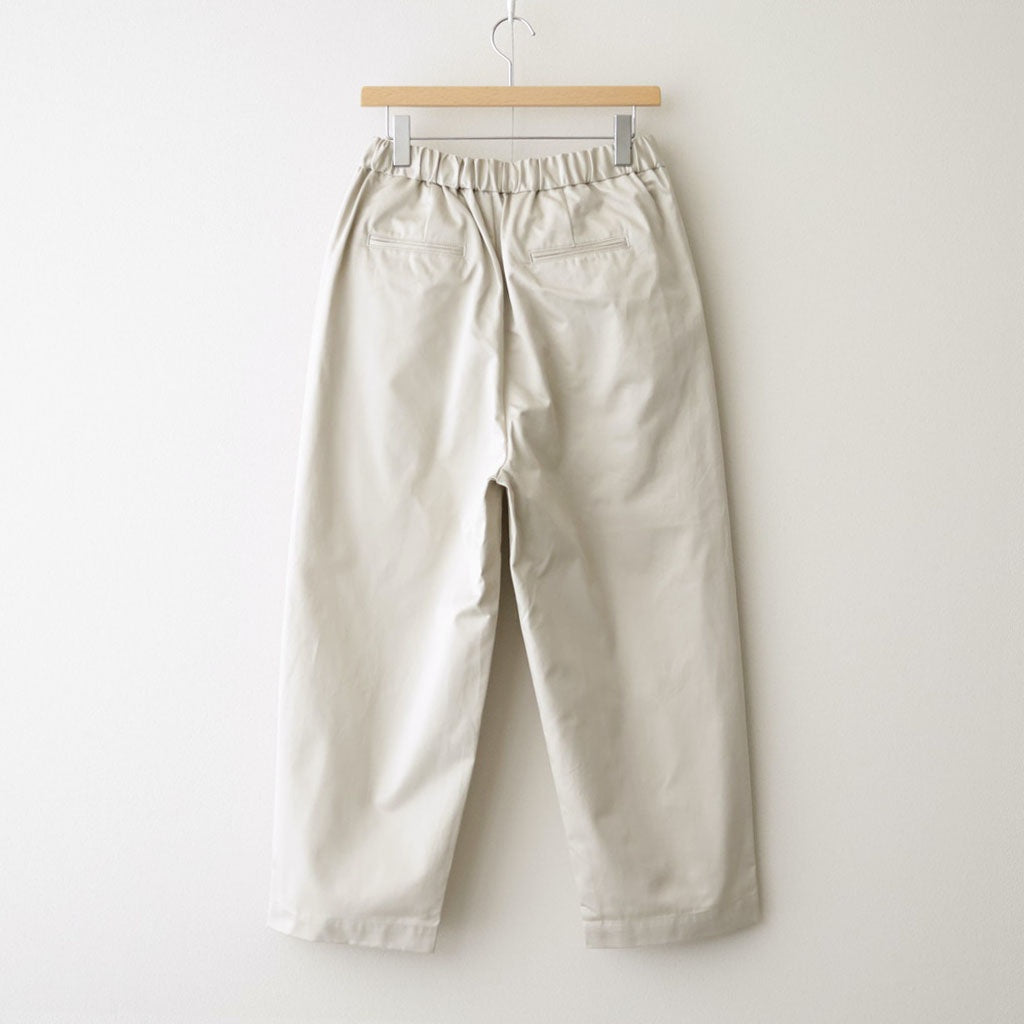 WEST POINT 2TUCK TAPERED EASY PANTS #9200 MILKY.GREY [GNMDS2501WP]