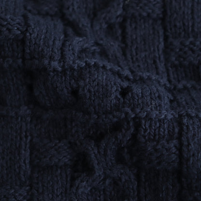 Recycled-Cotton Vest #Navy [oni059]