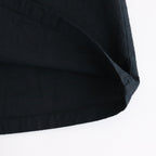 日日夜夜：Wide lace collar smock blouse #black [13251-05107]
