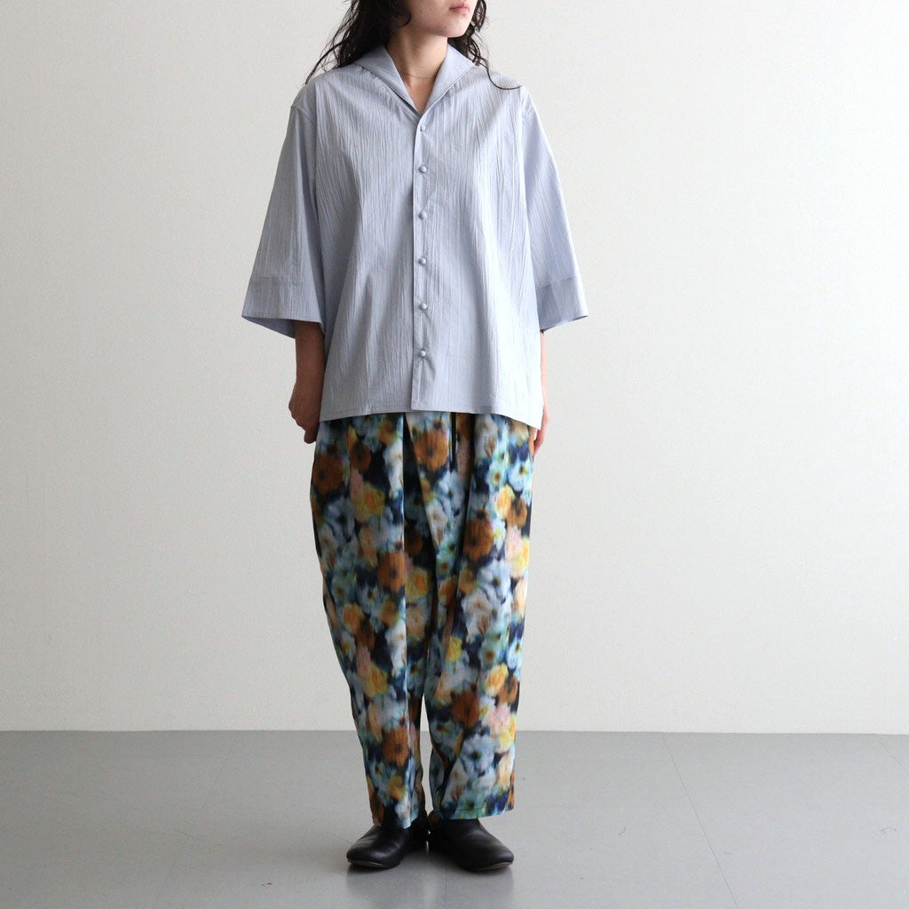 LIBERTY FABRICS ETERNAL COLLECTION Elastic waist wrap pants #Hazy Days [TLF-226-PT005-lpl]