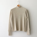 Cotton-boucle Basket Top #L.Beige [oni050]