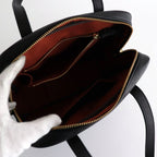 square hand bag #black