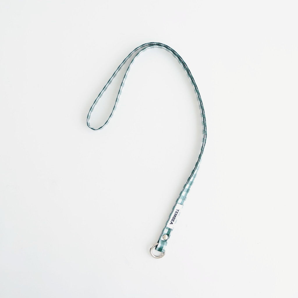 TASUKI STRAP LONG #GINGHAM GREEN [TMB-2353A]